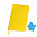 Бизнес-блокнот "Funky" с цветным  форзацем, заказная программа с логотипом в Санкт-Петербурге заказать по выгодной цене в кибермаркете AvroraStore
