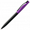 Ручка шариковая Pin Special, черно-фиолетовая с логотипом в Санкт-Петербурге заказать по выгодной цене в кибермаркете AvroraStore