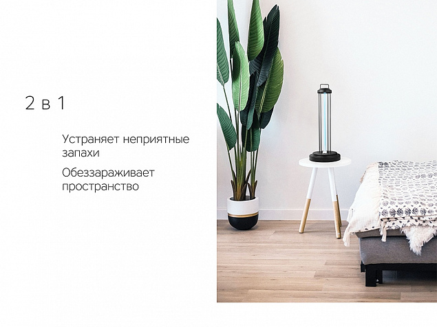 Лампа бактерицидная ультрафиолетовая Sterilizer Z2 с логотипом в Санкт-Петербурге заказать по выгодной цене в кибермаркете AvroraStore