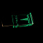 Флешка "Moon" 16 Гб c подсветкой - Зеленый FF с логотипом в Санкт-Петербурге заказать по выгодной цене в кибермаркете AvroraStore