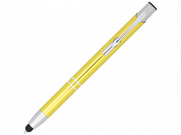Ручка-стилус металлическая шариковая «Moneta» с анодированным покрытием с логотипом в Санкт-Петербурге заказать по выгодной цене в кибермаркете AvroraStore