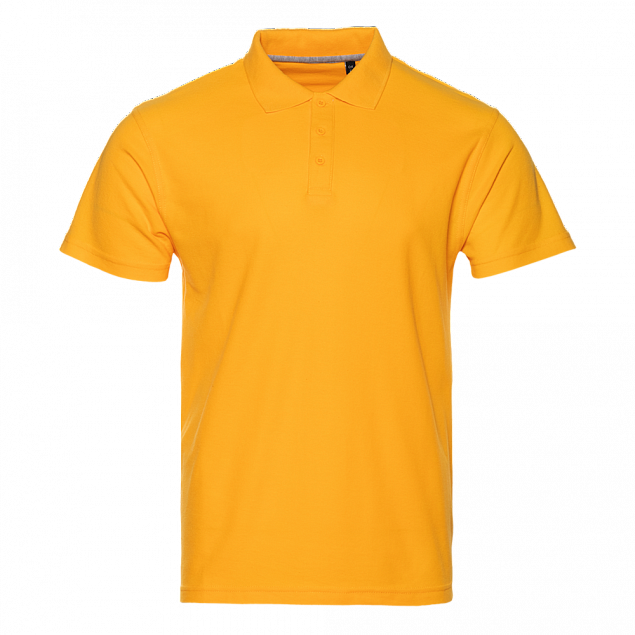 Рубашка поло Рубашка мужская 04 Жёлтый с логотипом в Санкт-Петербурге заказать по выгодной цене в кибермаркете AvroraStore