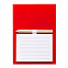 Блокнот с магнитом YAKARI, 40 листов, карандаш в комплекте, красный, картон с логотипом в Санкт-Петербурге заказать по выгодной цене в кибермаркете AvroraStore