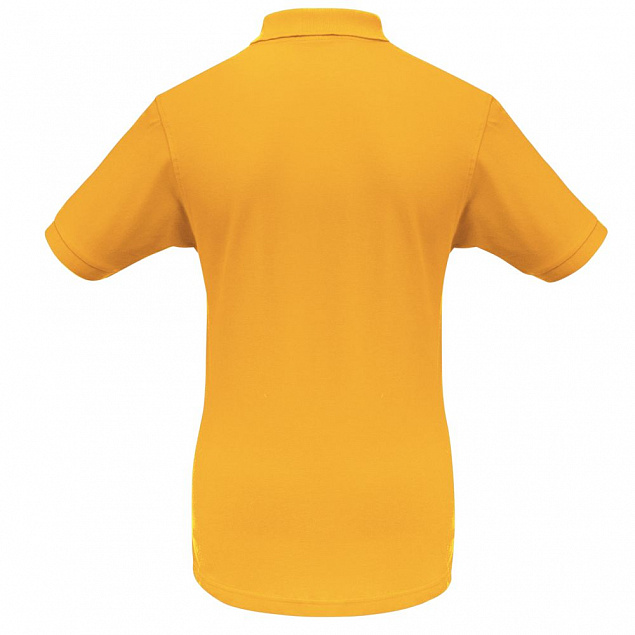 Рубашка поло Safran желтая с логотипом в Санкт-Петербурге заказать по выгодной цене в кибермаркете AvroraStore