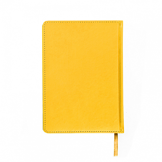Ежедневник недатированный Campbell, А5, желтый, белый блок с логотипом в Санкт-Петербурге заказать по выгодной цене в кибермаркете AvroraStore