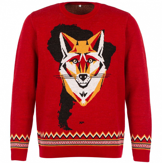 Джемпер Totem Fox, красный с логотипом в Санкт-Петербурге заказать по выгодной цене в кибермаркете AvroraStore