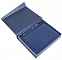Коробка Duo под ежедневник и ручку, синяя с логотипом в Санкт-Петербурге заказать по выгодной цене в кибермаркете AvroraStore