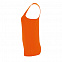 Майка женская Sporty TT Women, оранжевый неон с логотипом в Санкт-Петербурге заказать по выгодной цене в кибермаркете AvroraStore
