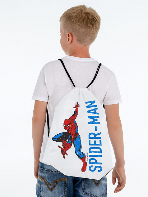 Рюкзак Spider-Man, белый с логотипом в Санкт-Петербурге заказать по выгодной цене в кибермаркете AvroraStore