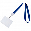 Лента для бейджа Retract, синий с логотипом в Санкт-Петербурге заказать по выгодной цене в кибермаркете AvroraStore