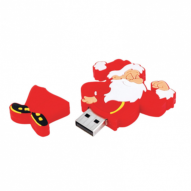 Флеш-карта "Дед Мороз" USB 8GB с логотипом в Санкт-Петербурге заказать по выгодной цене в кибермаркете AvroraStore