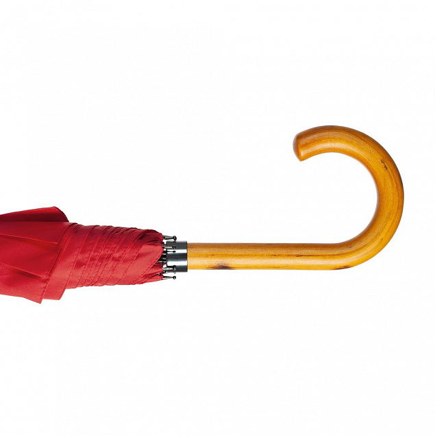 Зонт-трость LockWood ver.2, красный с логотипом в Санкт-Петербурге заказать по выгодной цене в кибермаркете AvroraStore