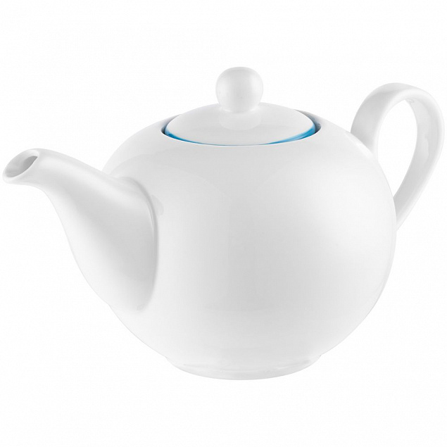 Чайник «С голубой каемочкой!» с логотипом в Санкт-Петербурге заказать по выгодной цене в кибермаркете AvroraStore