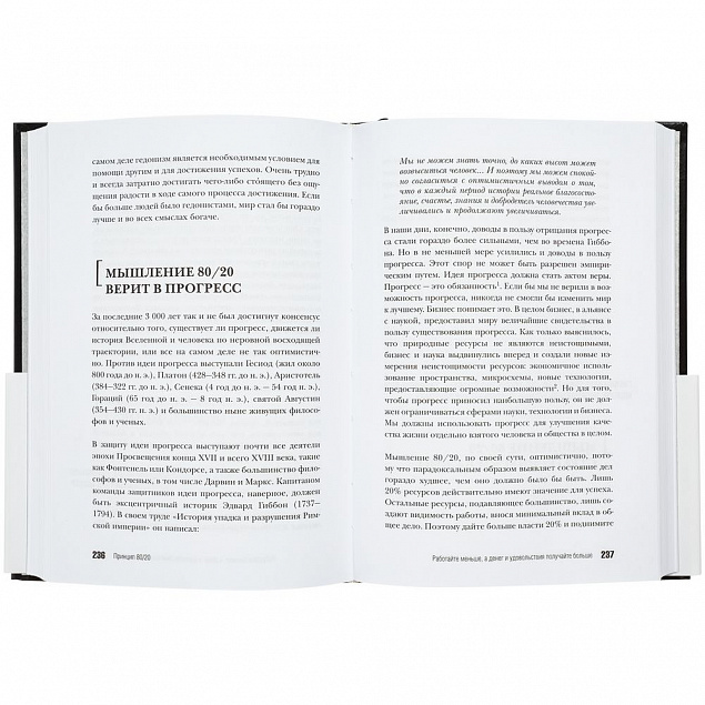 Книга «Принцип 80/20» с логотипом в Санкт-Петербурге заказать по выгодной цене в кибермаркете AvroraStore