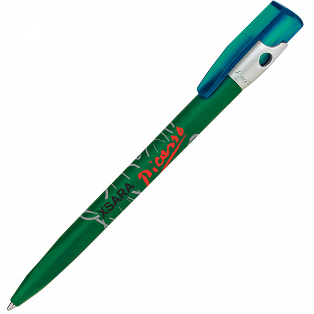 Ручка шариковая KIKI FROST SILVER с логотипом в Санкт-Петербурге заказать по выгодной цене в кибермаркете AvroraStore