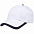 Бейсболка Honor, белая с темно-синим кантом с логотипом в Санкт-Петербурге заказать по выгодной цене в кибермаркете AvroraStore