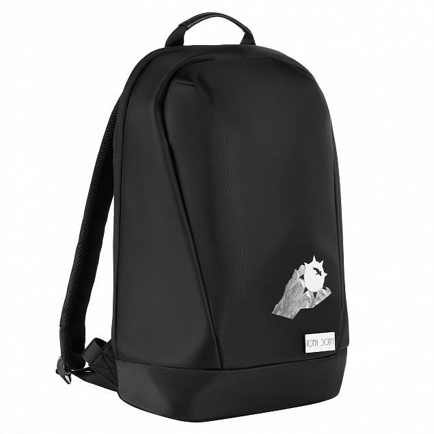 Бизнес рюкзак Alter с USB разъемом, черный Горы с логотипом в Санкт-Петербурге заказать по выгодной цене в кибермаркете AvroraStore