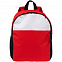 Детский рюкзак Comfit, белый с красным с логотипом в Санкт-Петербурге заказать по выгодной цене в кибермаркете AvroraStore