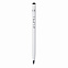 Металлическая ручка Simplistic, белый с логотипом в Санкт-Петербурге заказать по выгодной цене в кибермаркете AvroraStore