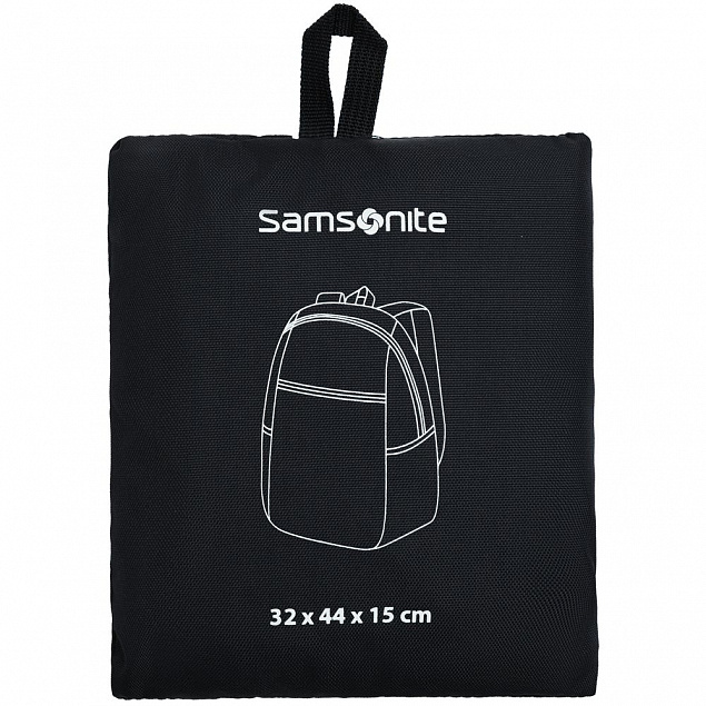 Рюкзак складной Global TA, черный с логотипом в Санкт-Петербурге заказать по выгодной цене в кибермаркете AvroraStore