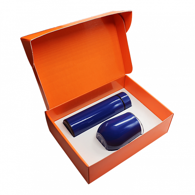 Набор Hot Box C W, синий с логотипом в Санкт-Петербурге заказать по выгодной цене в кибермаркете AvroraStore