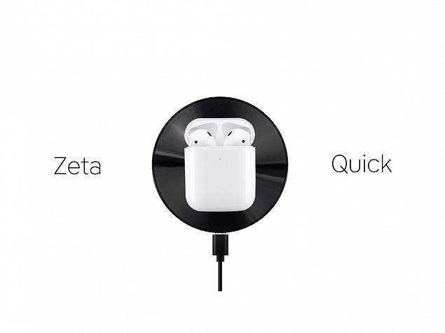 Беспроводное зарядное устройство NEO Zeta Quick с логотипом в Санкт-Петербурге заказать по выгодной цене в кибермаркете AvroraStore