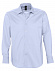 Рубашка мужская с длинным рукавом BRIGHTON, голубая с логотипом в Санкт-Петербурге заказать по выгодной цене в кибермаркете AvroraStore