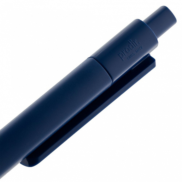 Ручка шариковая Prodir DS4 PMM-P, темно-синяя с логотипом в Санкт-Петербурге заказать по выгодной цене в кибермаркете AvroraStore