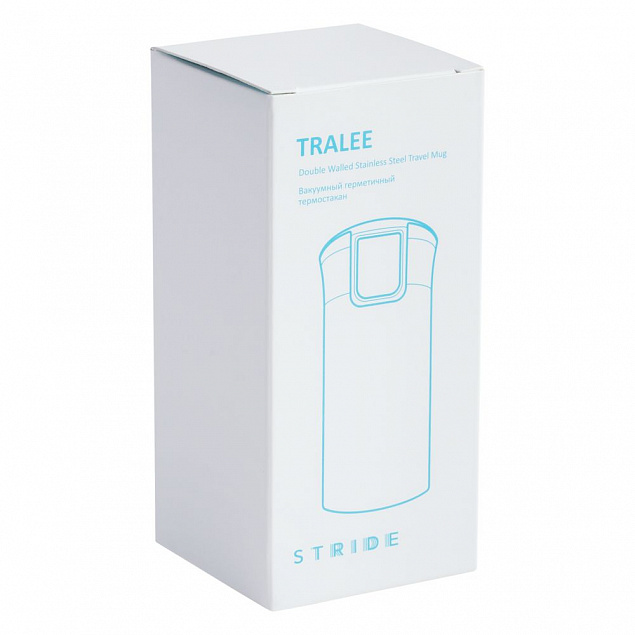 Термостакан Tralee, бирюзовый с логотипом в Санкт-Петербурге заказать по выгодной цене в кибермаркете AvroraStore