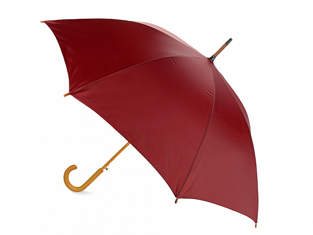 Зонт-трость Радуга, бордовый с логотипом в Санкт-Петербурге заказать по выгодной цене в кибермаркете AvroraStore