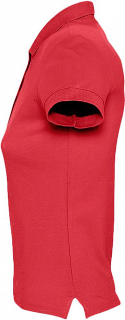 Рубашка поло женская PASSION 170, красная с логотипом в Санкт-Петербурге заказать по выгодной цене в кибермаркете AvroraStore