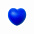 Антистресс СЕРДЦЕ - Синий HH с логотипом в Санкт-Петербурге заказать по выгодной цене в кибермаркете AvroraStore