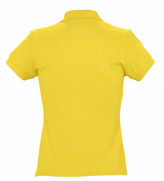 Рубашка поло женская PASSION 170, желтая с логотипом в Санкт-Петербурге заказать по выгодной цене в кибермаркете AvroraStore