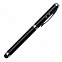 Шариковая ручка с лазерной указкой Supreme, черная с логотипом в Санкт-Петербурге заказать по выгодной цене в кибермаркете AvroraStore