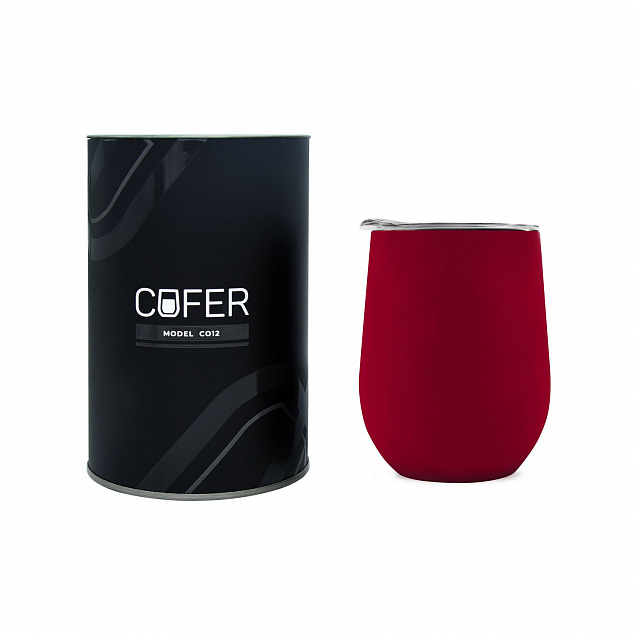 Набор Cofer Tube софт-тач CO12s black, красный с логотипом в Санкт-Петербурге заказать по выгодной цене в кибермаркете AvroraStore