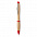 Ручка шариковая из бамбука и пл с логотипом в Санкт-Петербурге заказать по выгодной цене в кибермаркете AvroraStore