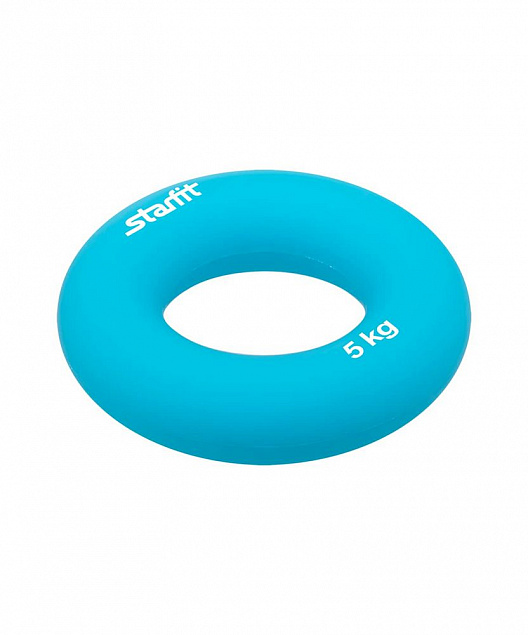 Эспандер кистевой Ring, синий с логотипом в Санкт-Петербурге заказать по выгодной цене в кибермаркете AvroraStore