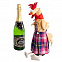 Чехол на шампанское «Глава семейства» с логотипом в Санкт-Петербурге заказать по выгодной цене в кибермаркете AvroraStore