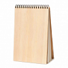 Блокноты для записей с деревянной обложкой