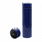 Термос Reactor с датчиком температуры (синий) с логотипом в Санкт-Петербурге заказать по выгодной цене в кибермаркете AvroraStore