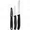 Набор ножей Victorinox Swiss Classic Paring, черный с логотипом в Санкт-Петербурге заказать по выгодной цене в кибермаркете AvroraStore