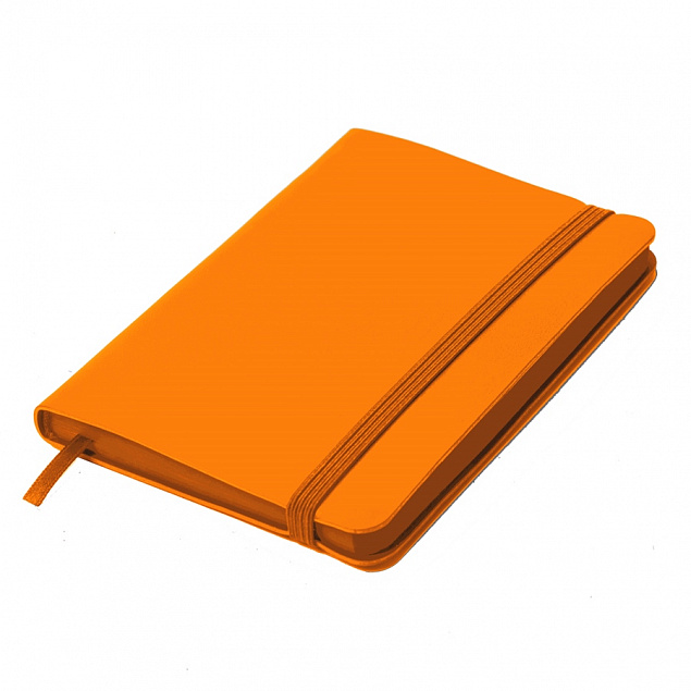 Блокнот SHADY JUNIOR с элементами планирования,  А6, оранжевый, кремовый блок, оранжевый  обрез с логотипом в Санкт-Петербурге заказать по выгодной цене в кибермаркете AvroraStore