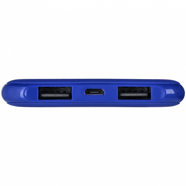 Внешний аккумулятор Uniscend Half Day Compact 5000 мAч, синий с логотипом в Санкт-Петербурге заказать по выгодной цене в кибермаркете AvroraStore