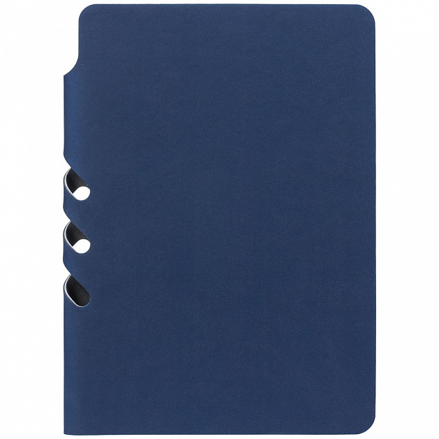 Ежедневник Flexpen Mini, недатированный, синий с логотипом в Санкт-Петербурге заказать по выгодной цене в кибермаркете AvroraStore
