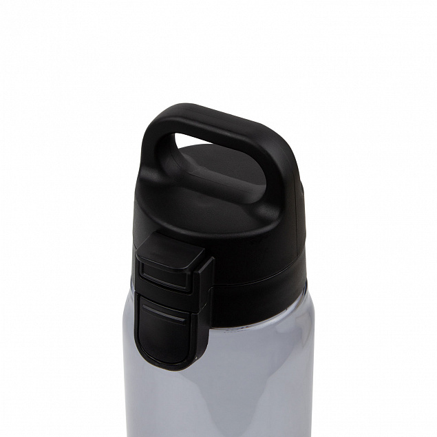 Спортивная бутылка для воды, Aqua, 830 ml, черная с логотипом в Санкт-Петербурге заказать по выгодной цене в кибермаркете AvroraStore