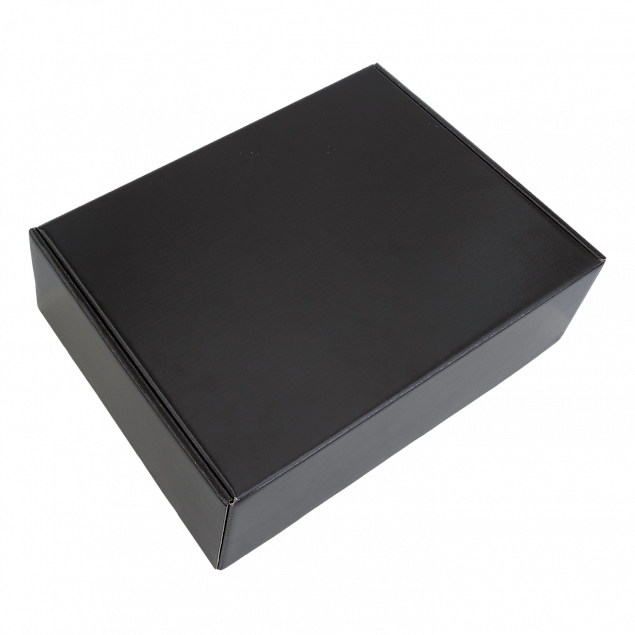 Коробка Hot Box (черная) с логотипом в Санкт-Петербурге заказать по выгодной цене в кибермаркете AvroraStore