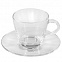 Чайная пара Classic Glass с логотипом в Санкт-Петербурге заказать по выгодной цене в кибермаркете AvroraStore