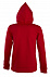 Толстовка женская на молнии с капюшоном Seven Women 290, красная с логотипом в Санкт-Петербурге заказать по выгодной цене в кибермаркете AvroraStore