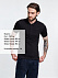 Рубашка поло мужская Adam, черная с логотипом в Санкт-Петербурге заказать по выгодной цене в кибермаркете AvroraStore