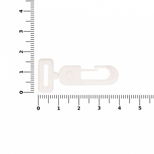 Застежка-карабин Сarabine, S, белый с логотипом в Санкт-Петербурге заказать по выгодной цене в кибермаркете AvroraStore